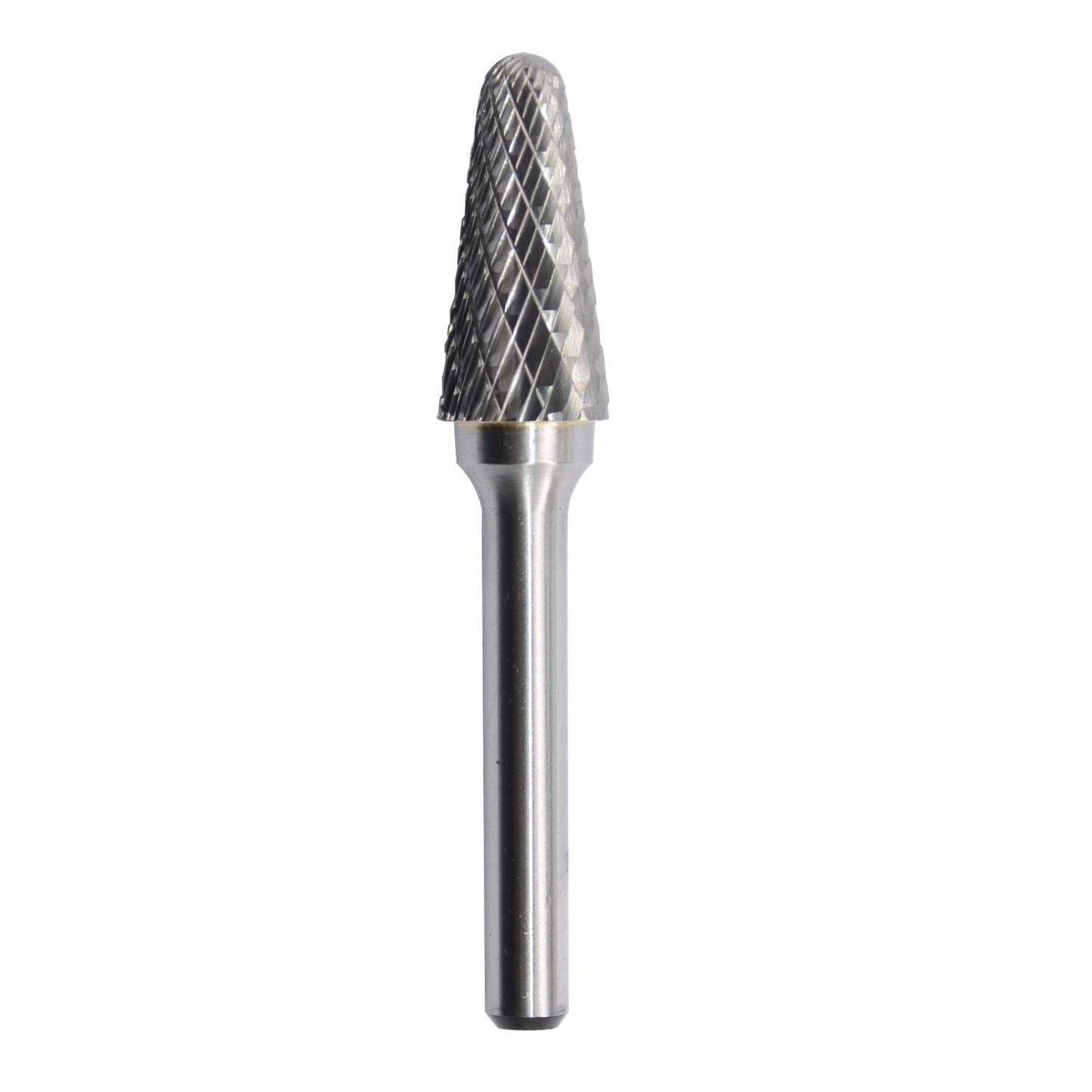Tungsten Carbide Rotary Burr Bit TAPER WITH RADIUS END TYPE