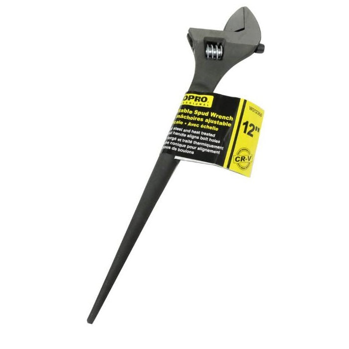 Adjustable Spud Wrench 12"