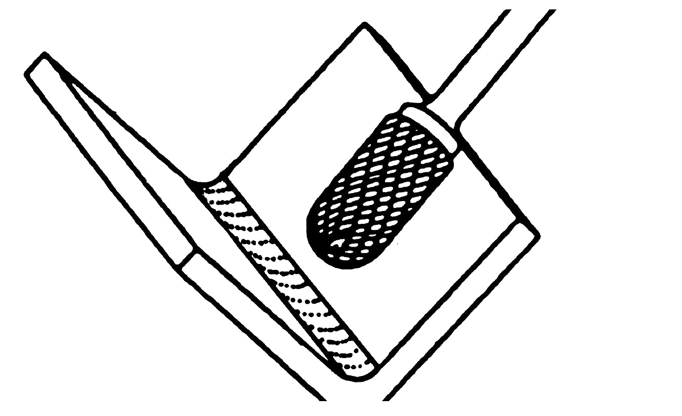 Tungsten Carbide Rotary Burr Bit CYLINDER SHAPE WITH RADIUS END TYPE