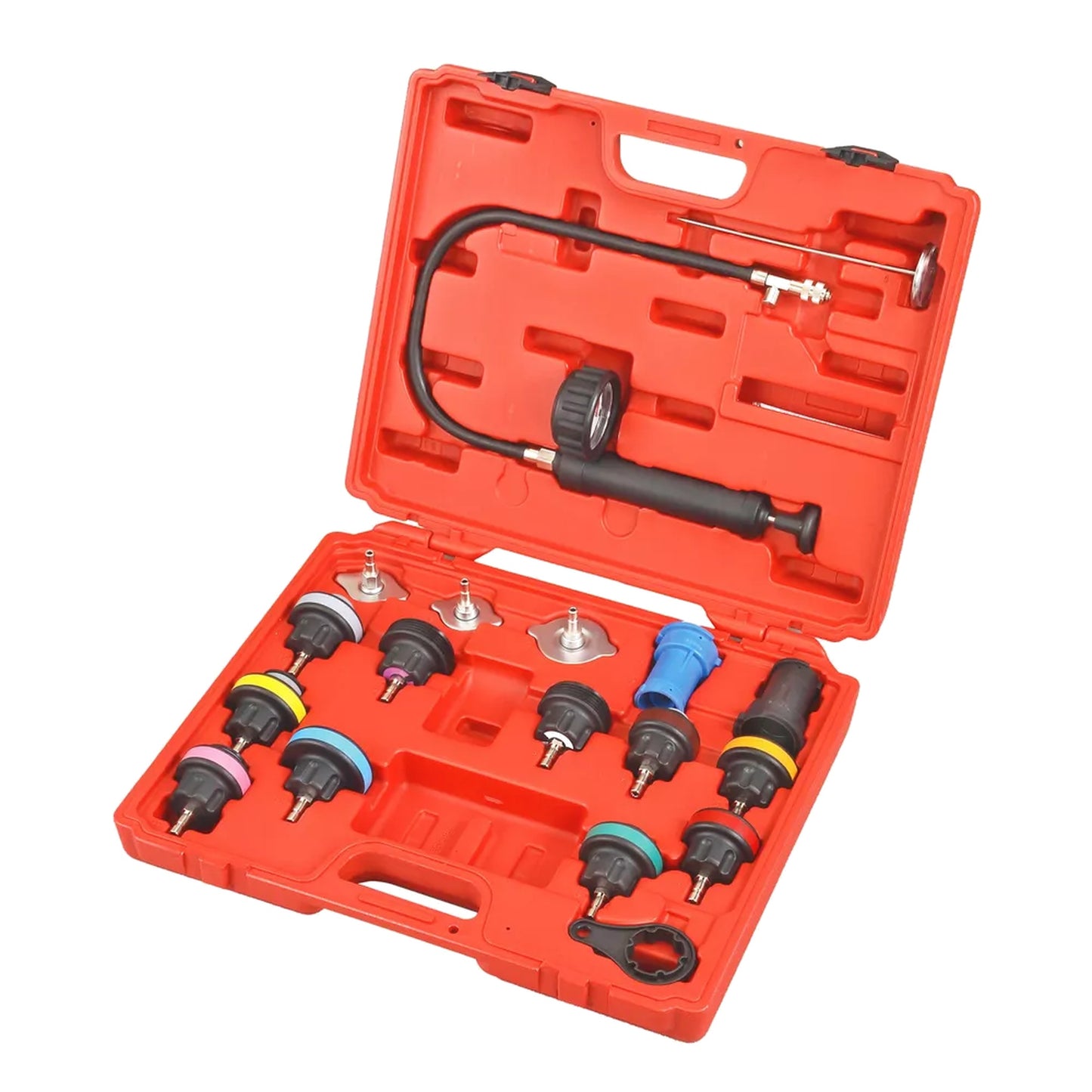 Universal Radiator Pressure Test Kit 18pcs