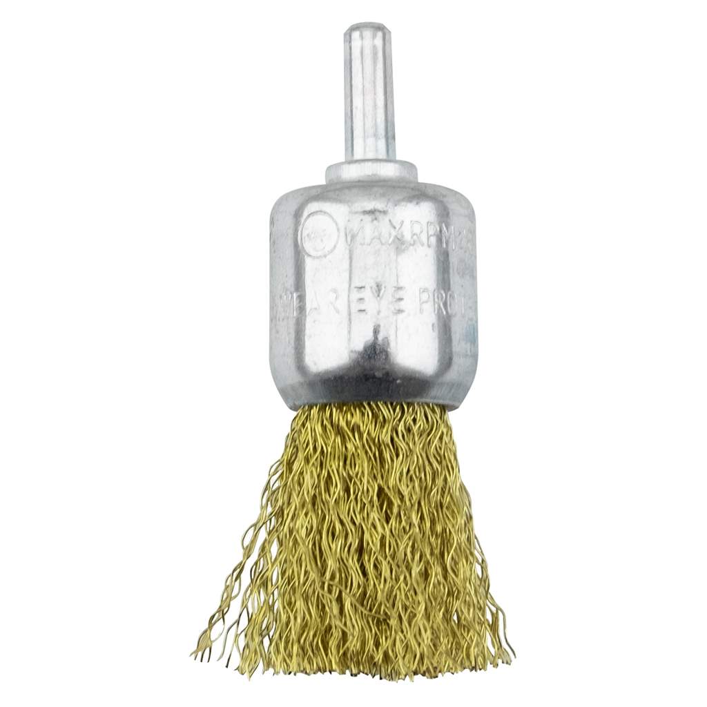 Brass End Brush 1" - Coarse