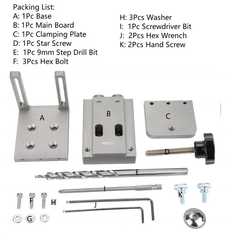 Pocket Hole Jig Kit
