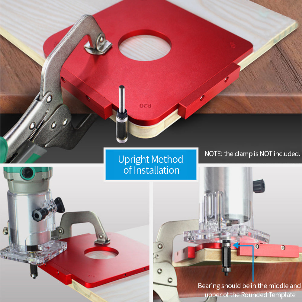 Radius Jig Router Templates