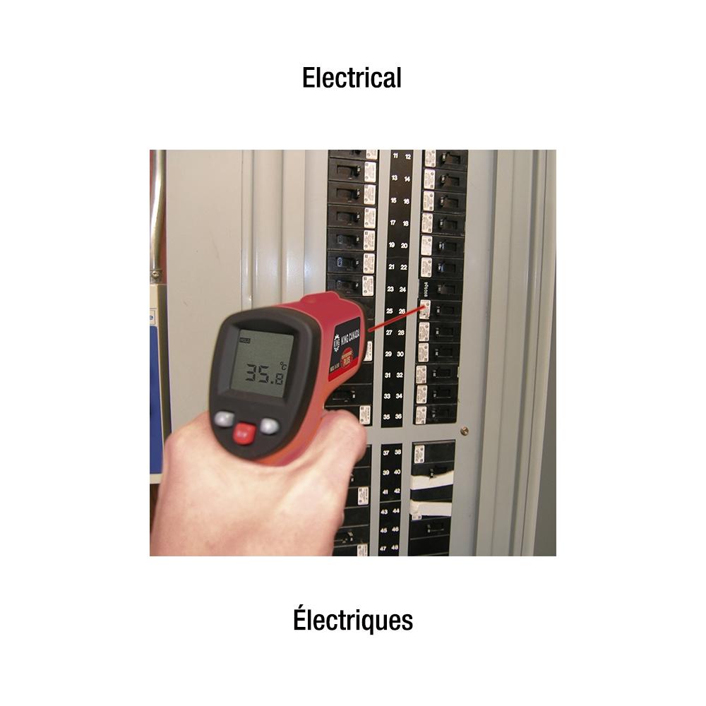 Infrared Digital Thermometer With Laser Pointer