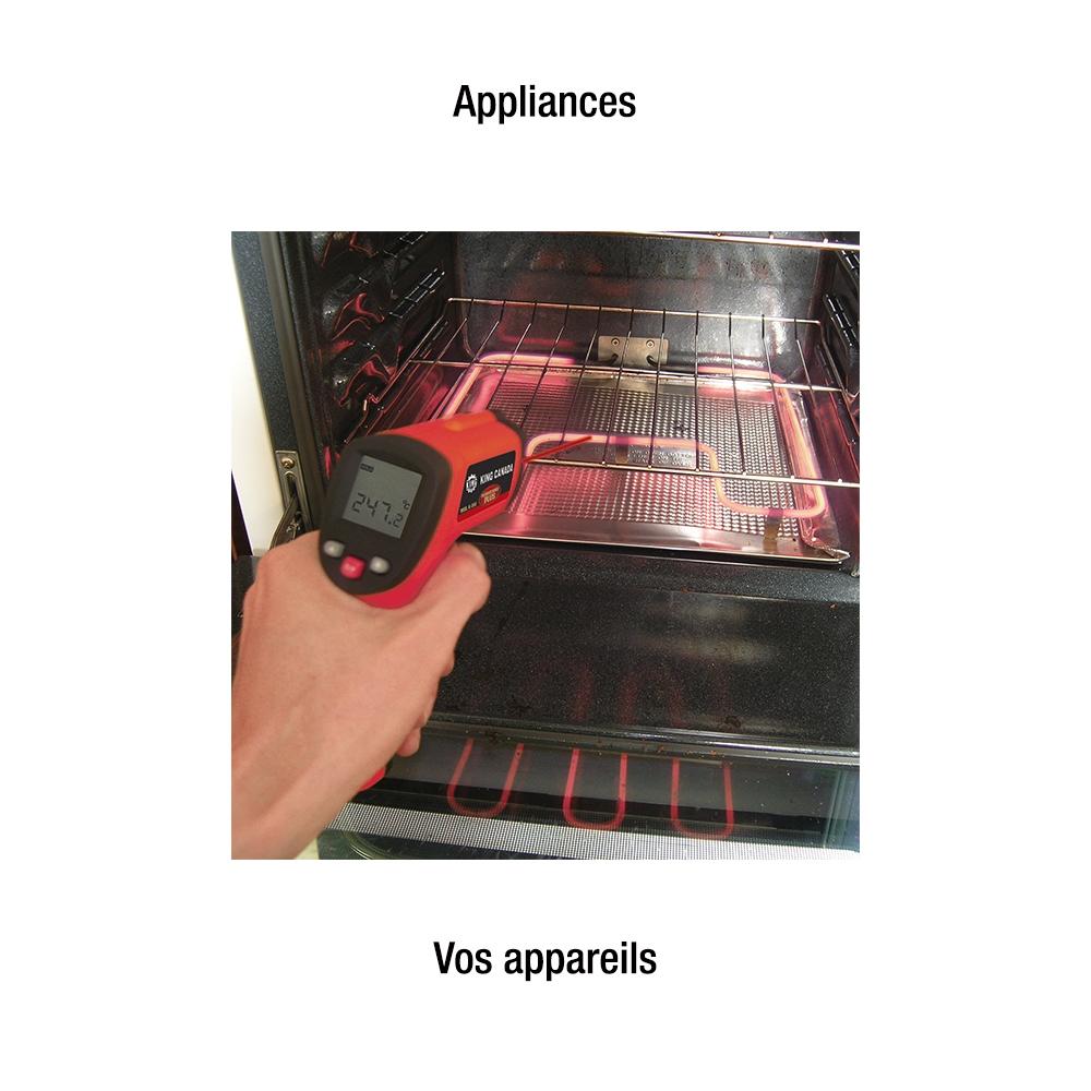 Infrared Digital Thermometer With Laser Pointer