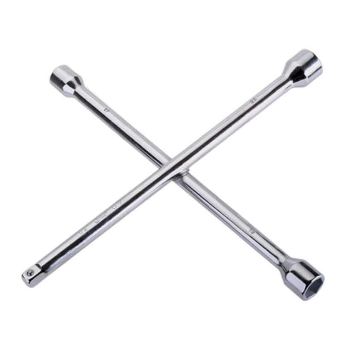 Lug Wrench with 1/2" Dr DIY Tools
