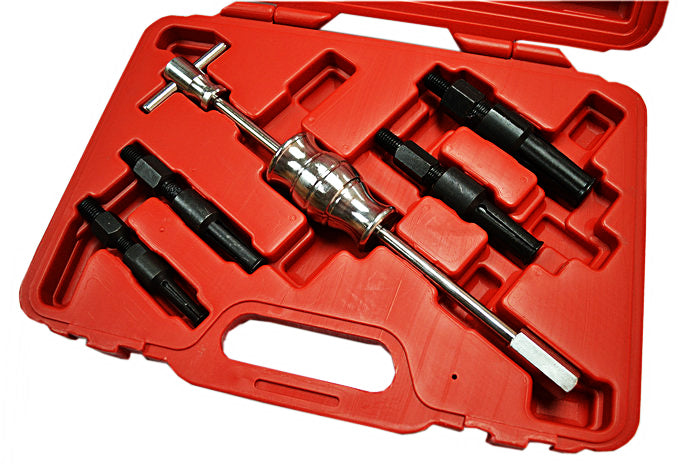 5Pc Blind Hole Bearing Puller Sliding Hammer 4 Size Extractor Tools Set