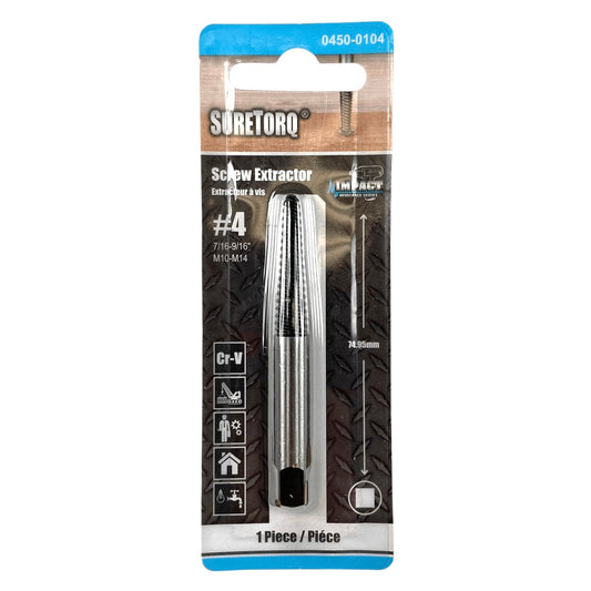 1pc 74.95mm #4 Screw Extractor