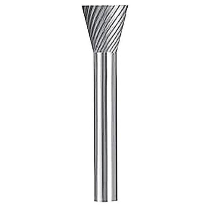 Tungsten Carbide Rotary Burr Bit INVERTED CONE SHAPE TYPE