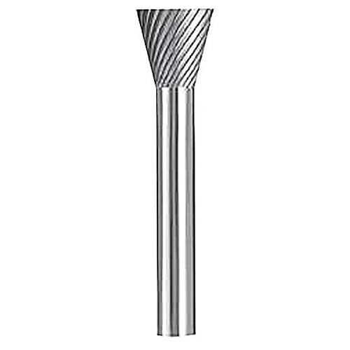 Tungsten Carbide Rotary Burr Bit INVERTED CONE SHAPE TYPE