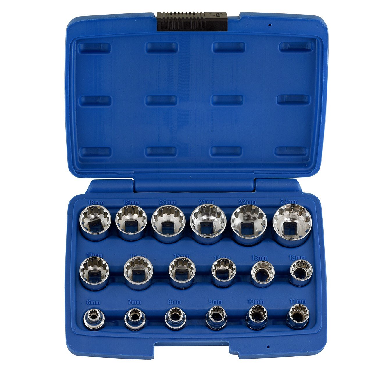 Air Impact Octa-Metric Socket Set Multi-Fit 3/8