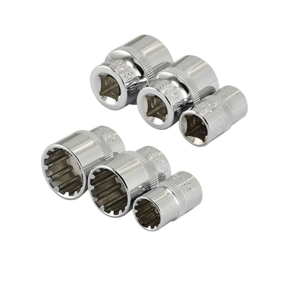 Air Impact Octa-Metric Socket Set Multi-Fit 3/8" Dr - 18Pc