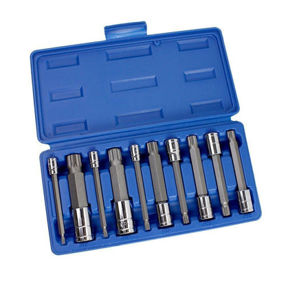 XZN Triple Square Spline Socket/Bit Set - Type 2 10 Pc
