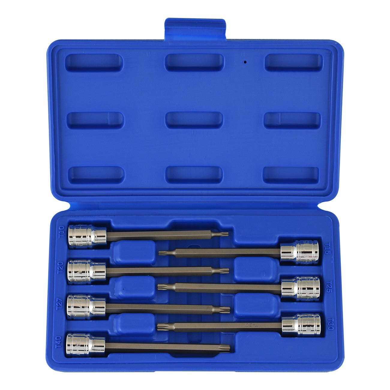 Extra Long Torx Socket/Bit Set 3/8" Drive - Standard 7 Pc