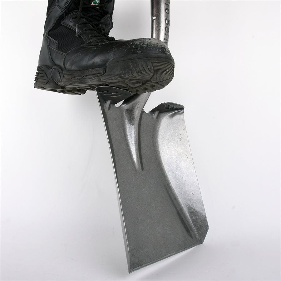 Square Shovel Long Wooden Handle