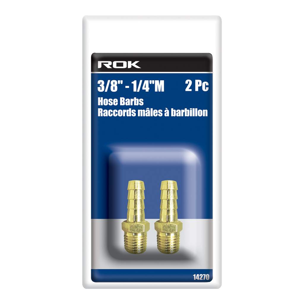 Hose Barbs 3/8" - 1/4"M