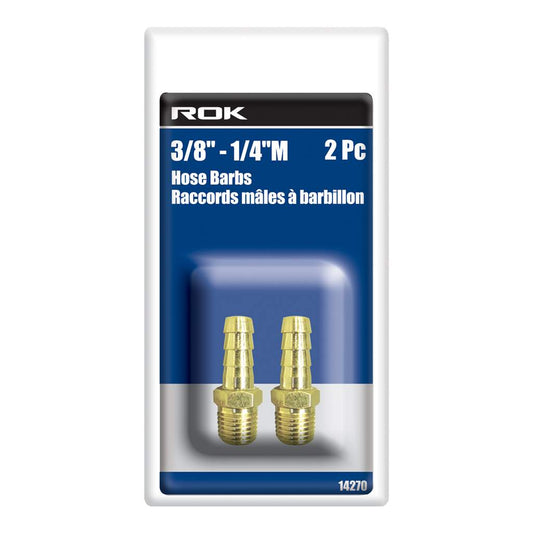 Hose Barbs 3/8" - 1/4"M