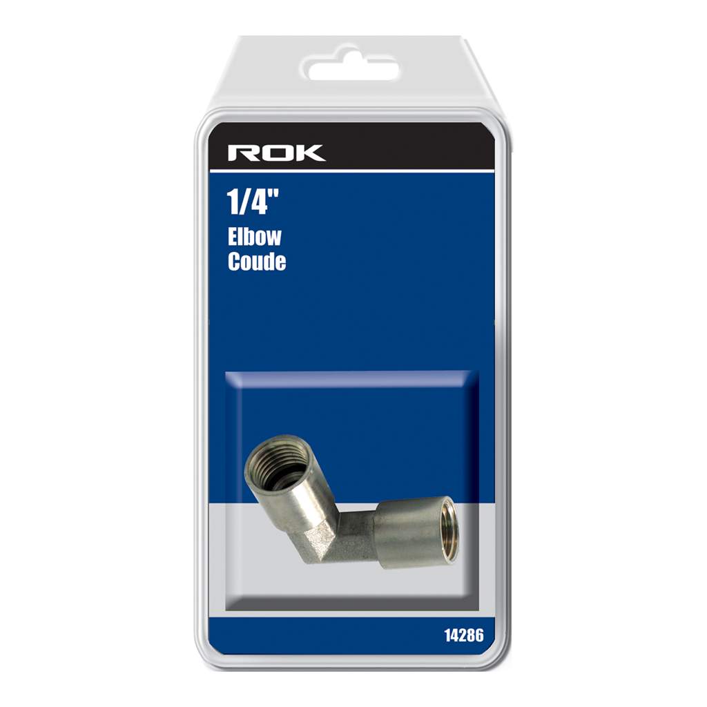 Elbow Coupler 1/4" F