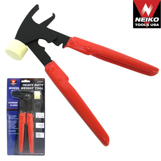 Heavy Duty Wheel Weight Tools Hammer Plier