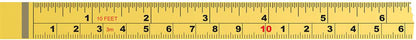 Left to Right Self-Adhesive Tape 10Ft 3/4"