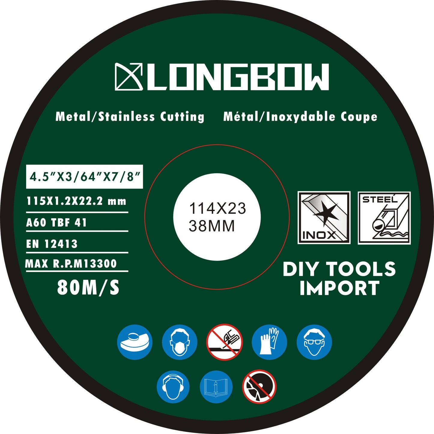Heavy Duty Cut-Off Wheels 25Pc/pk