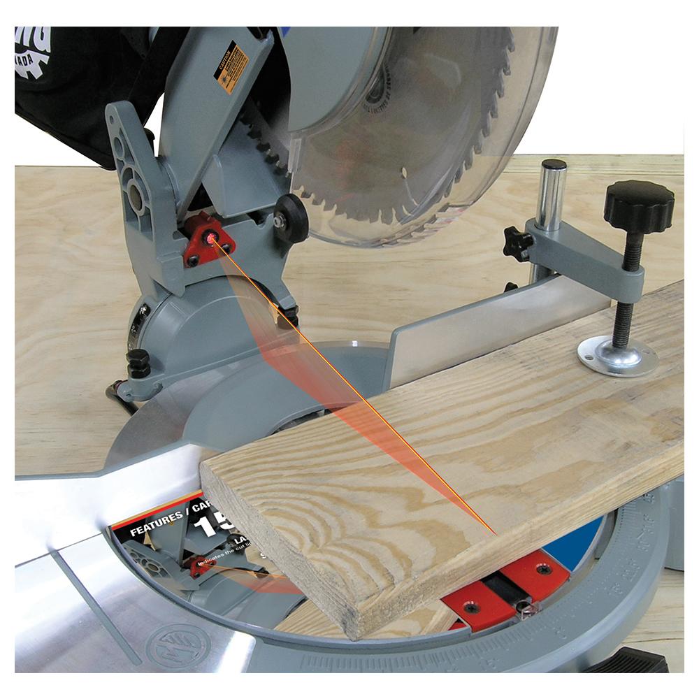 Compound Miter Saw With Laser 10"