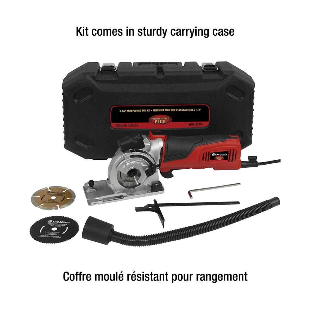 Mini-Plunge Saw Kit 3-1/2"