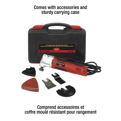 30 PC. VARIABLE SPEED MULTI-TOOL KIT