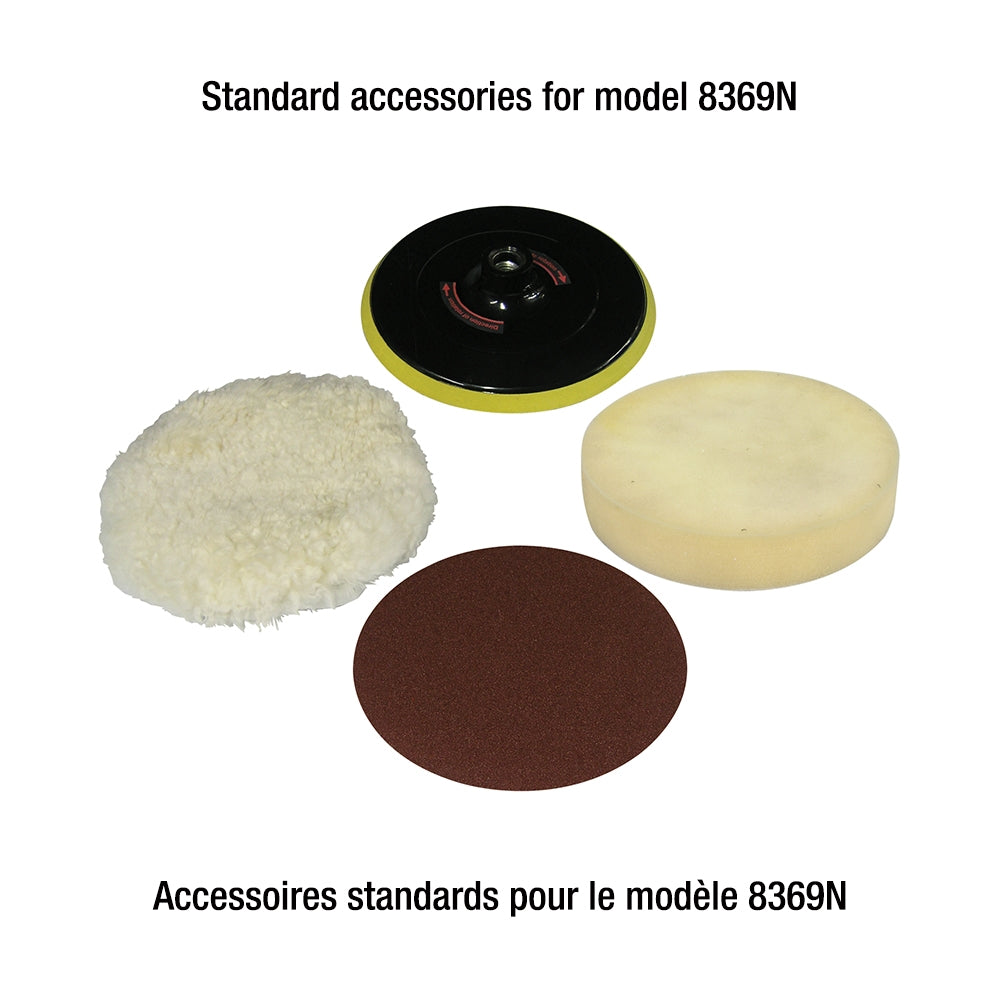 7" VARIABLE SPEED POLISHER/SANDER KIT
