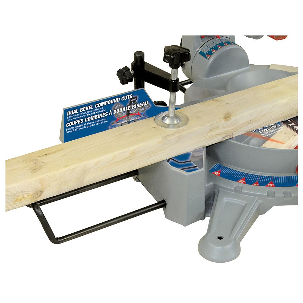 Dual Bevel Sliding Compound Miter Saw With Twin Laser 10"