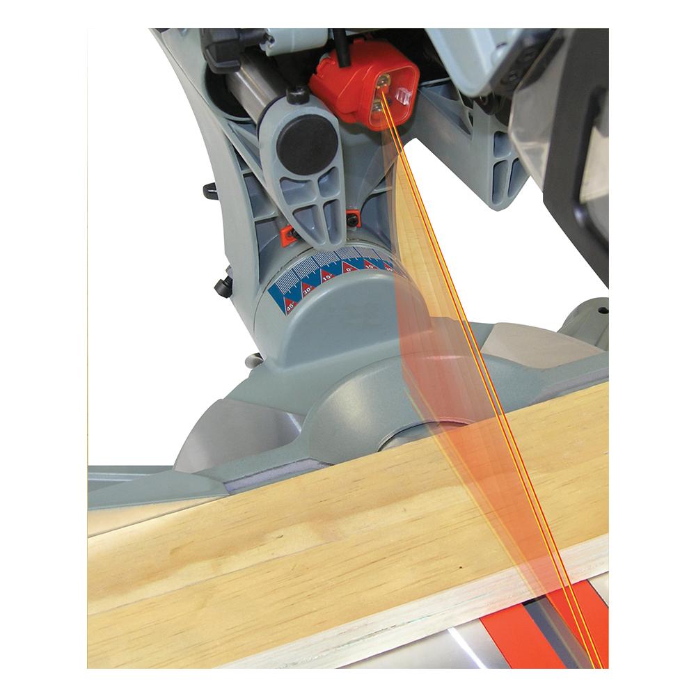 Sliding Dual Compound Miter Saw With Twin Laser 12"