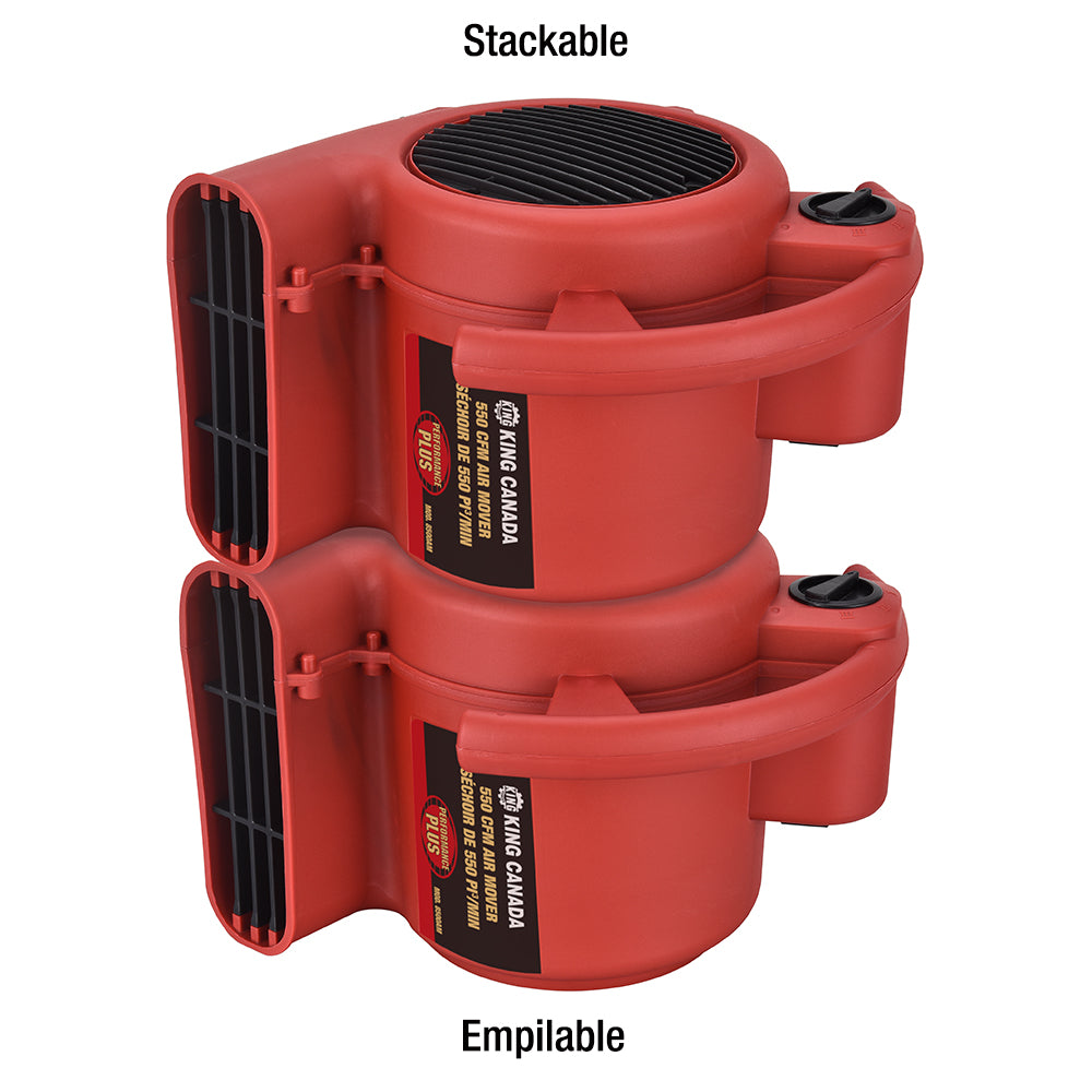 550 CFM HIGH VELOCITY AIR MOVER