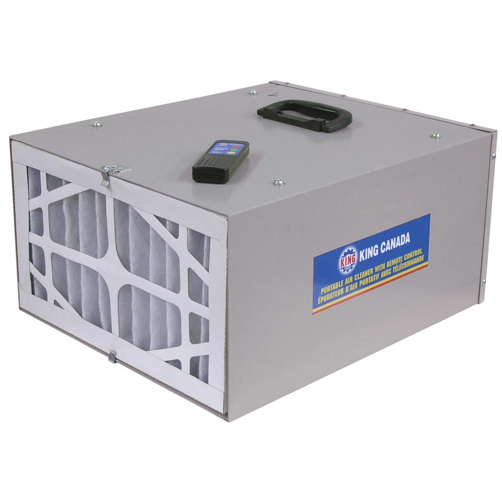 Air Cleaner Machine 3 Speed Portable Air Cleaner With Remote Control – DIY Tools