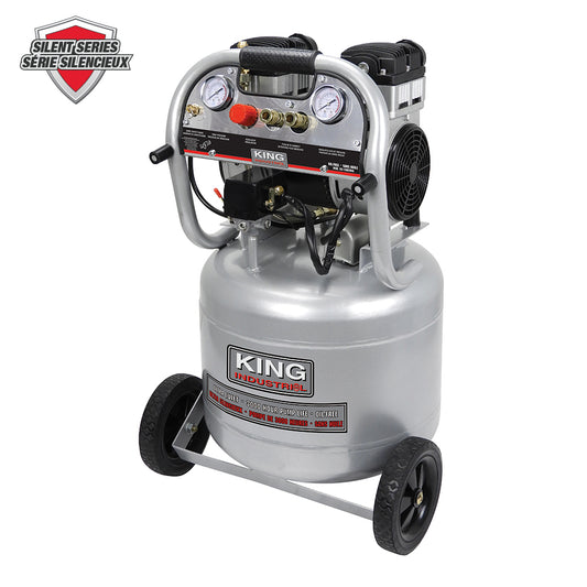 ULTRA-QUIET OIL-FREE AIR COMPRESSOR 10 GALLON