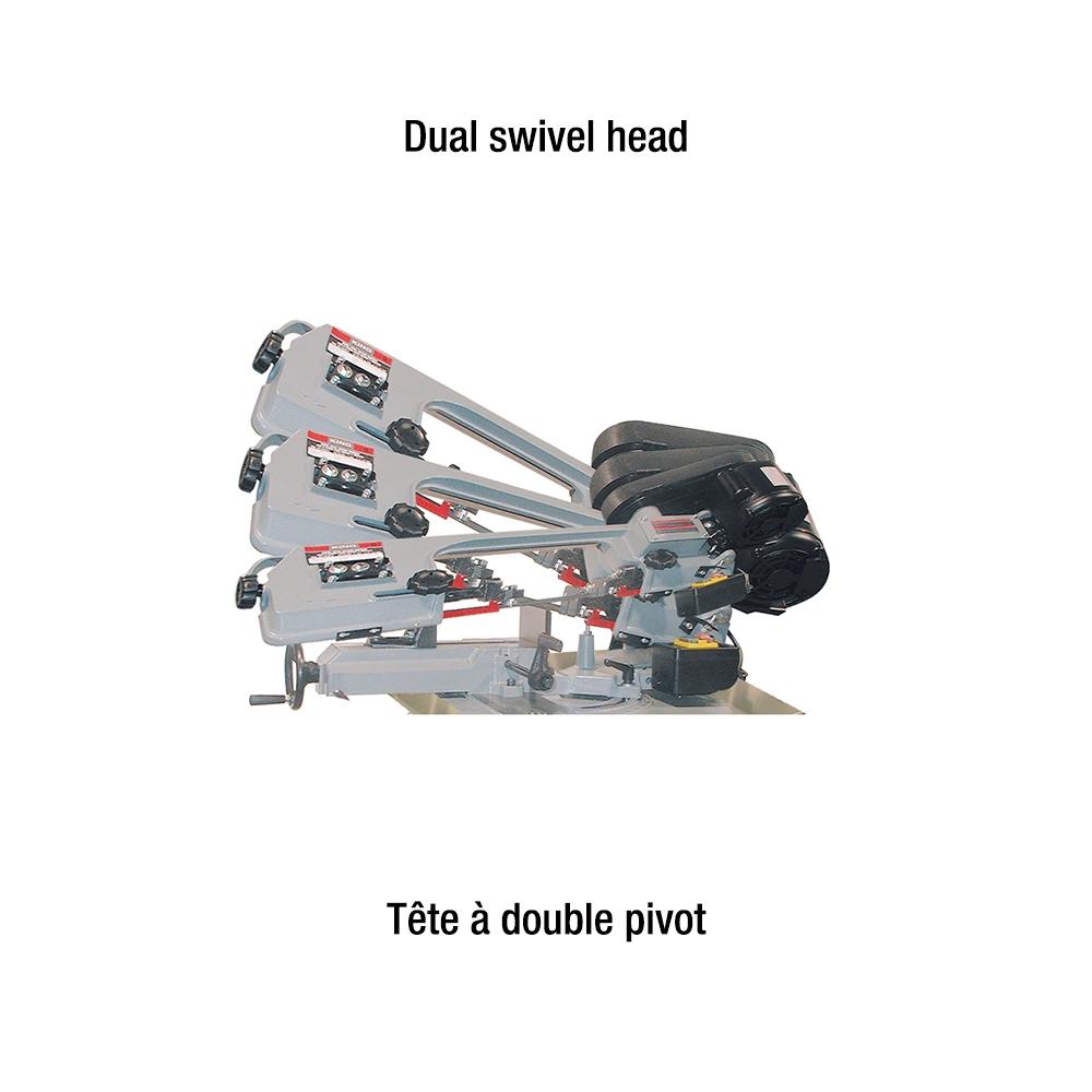 5" Dual Swivel Metal Cutting Bandsaw