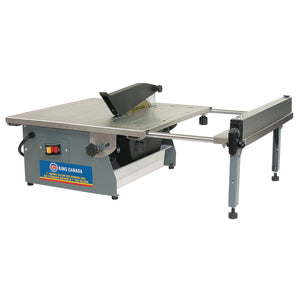 7" PORTABLE TILE SAW WITH EXTENSION TABLE