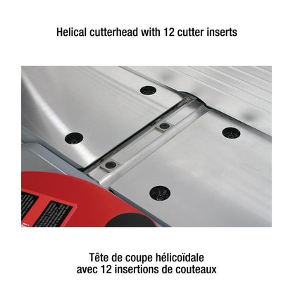 6" Benchtop Jointer With Helical Cutterhead