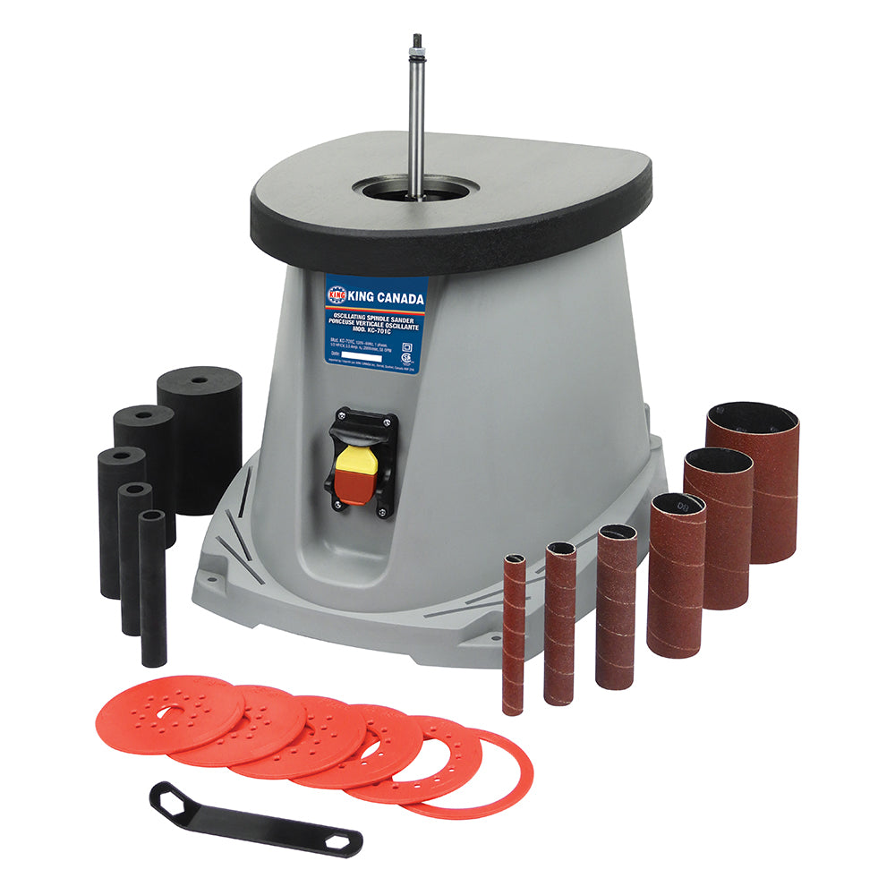 OSCILLATING SPINDLE SANDER KING CANADA