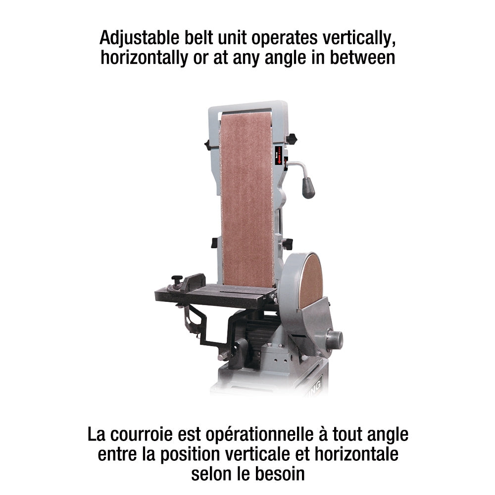 6" X 48" BELT & 9" DISC SANDER
