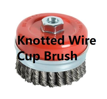 Knotted Wire Cup Brush