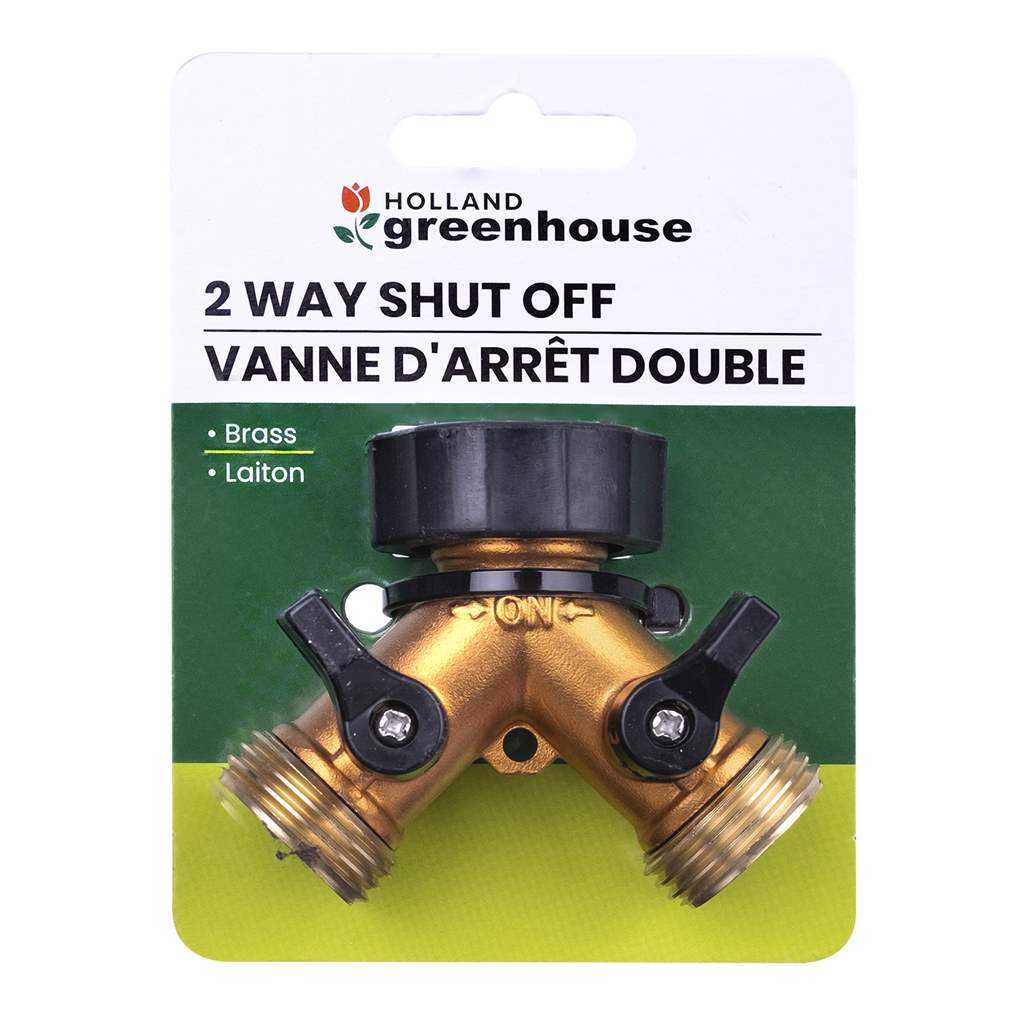 2 Way Shut Off (Brass Y Shut Off)