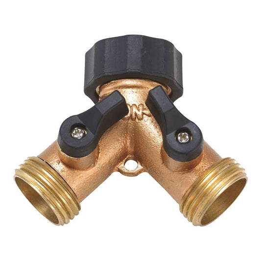 2 Way Shut Off (Brass Y Shut Off)