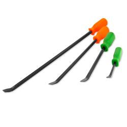4Pc Pry Bars, Neon Handle