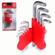 9Pc L Shape Tamper Star Bit