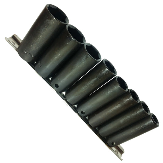9Pc 3/8 Deep Impact SAE