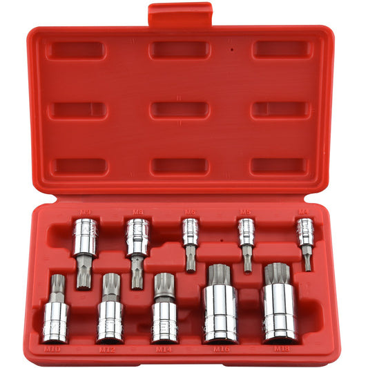 12 Point Bit Socket Set 10Pcs