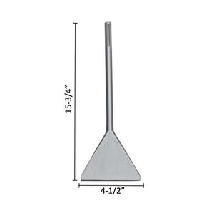 SDS Max Extra Long Flat Chisel/Spade 15-3/4" X 4-1/2"